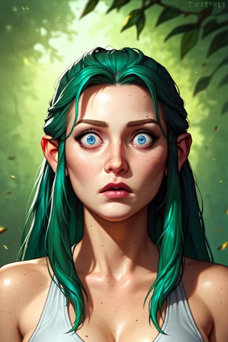 score_9,score_8_up,score_7_up, solo, tyrande_whisperwind, shocked face, looking to viewer, perfect face, detailed_eyes, fullbody shot,