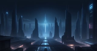 ukyoe style drawing of a futuristic cyberpunk city at night,<lora:659095807385103906:1.0>
