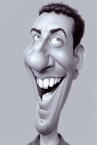 adam sandler, smiling, big head