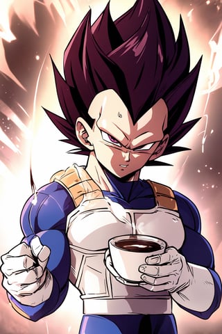 vegeta from dragon ball Z, Hand Drip Coffee,