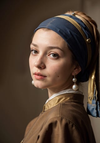 Johannes Vermeer, Girl with a Pearl Earring, 1665