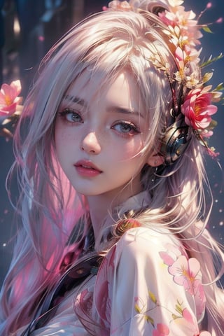  jinx in league of legends 
background flower background  stars background Masterpiece sky, universe angle, upper body,and lower body (brighteyes:1.2)photo of beautiful age 18 girl, pastel hair, freckles sexy, beautiful, close up, young, dslr, 8k, 4k, ultrarealistic, realistic, natural skin, textured skinolo girl holding detail floral print umberalla wearing detail japanese kimono cherry blosom tree detail hair kind face, looks at the viewer, (masterpiece), (best quality), (ultra-high quality), (8k resolution), (over-detailed), (ray tracing), erte 12k, high definition, cinematic, neoprene,, portrait featured on unsplash, stylized digital art, smooth, ultra high definition, 8k, unreal engine 5, ultra sharp focus, intricate artwork masterpiece, ominous, epic, TanvirTamim, trending on artstation, by artgerm, h. r. giger and beksinski, highly detailed, vibranta close up of a woman with white hair and a white mask, beautiful character painting, guweiz, artwork in the style of guweiz, white haired deity, by Yang J, epic exquisite character art, stunning character art, by Fan Qi, by Wuzhun Shifan, guweiz on pixiv artstation,kristinapimenova,alluring_lolita_girl,mecha