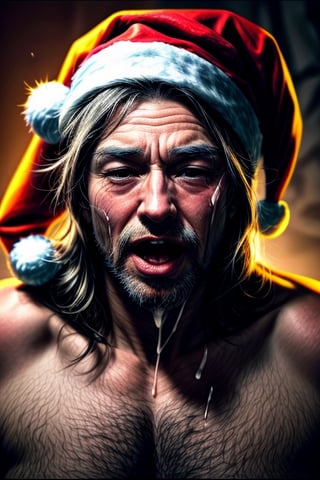 Santa's face right after ejaculation,,,<lora:659111690174031528:1.0>
