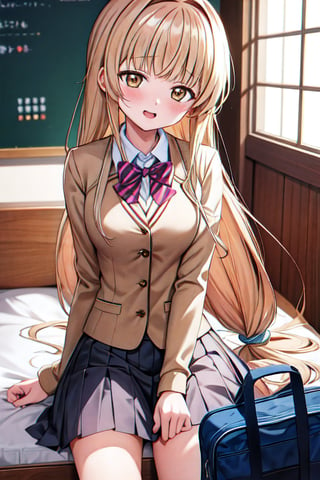 masterpiece, 1girl, Mahiru Shiina, school uniform