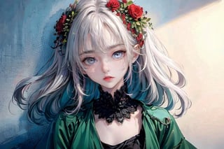 1girl, AgoonGirl, High detailed, , (xx)1girl, masterpiece, best quality, 8K, highres, absurdres:1.2, masterpiece, best quality, ultra-detailed, illustration,1 girl,SharpEyess, 1girl,portrait,from above,white hair,red eyes,heterochromia
,AgoonGirl,ZGirl