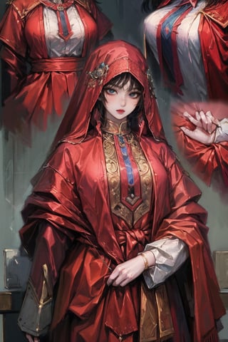 female, ((masterpiece, best quality, ultra detailed, absurdres):1.5), 1girl, bangs,beautiful,black hair,vnaodai, long_sleeves , outside, long skirt, veil, wedding, veil covering eyes, hanging, wedding background