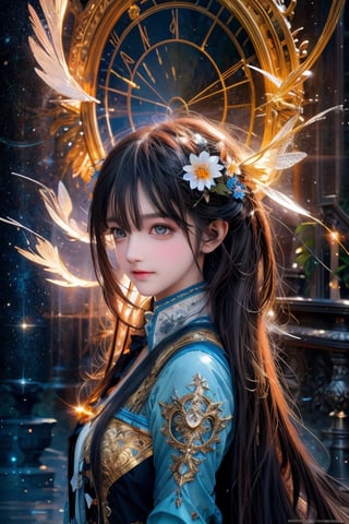 1girl,  long hair, gorgeous angel, in the treean ultra hd detailed painting,digital art, Jean-Baptiste Monge style, bright, beautiful  , splash,  , Glittering , cute and adorable,  filigree,  , rim lighting, lights, extremely ,  magic, surreal, fantasy, digital art, , wlop, artgerm and james jean, , centered, symmetry, painted, intricate, volumetric lighting, beautiful, rich deep colors masterpiece, sharp focus, ultra detailed, in the style of dan mumford and marc simonetti, astrophotography,DonMDj1nnM4g1cXL ,High detailed ,midjourney