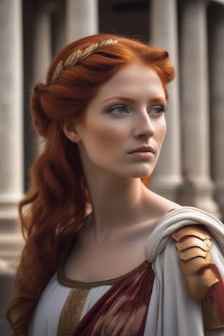 In ancient Rome, women considered red hair the most beautiful, until Julius Caesar brought Gallic to Rome.

