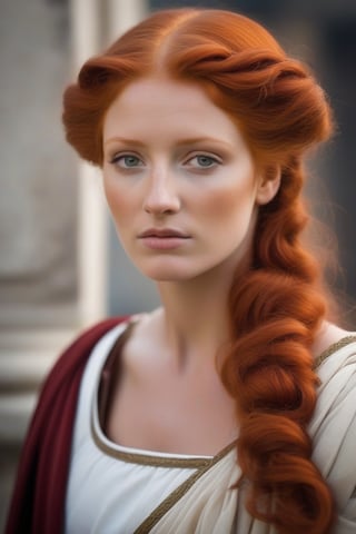 In ancient Rome, women considered red hair the most beautiful, until Julius Caesar brought Gallic to Rome.

