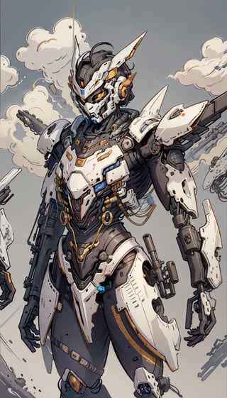 masterpiece,
high definition,high resolution, visually Stunning,best Quality,lighting from various angles,mecha, faceplate,simple_background,engineering map,white Color,zzmckzz,mecha helmet,wsprmr