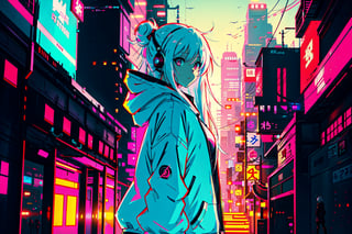 anime girl with White long hair and a white jacket, bottomless, anus, anime style 4 k, cyberpunk anime girl in hoodie, anime style. 8k, anime art wallpaper 8 k, style anime, cyberpunk anime girl, anime vibes, anime art wallpaper 4 k, anime art wallpaper 4k, high quality anime artstyle, portrait anime space cadet girl, digital cyberpunk anime art