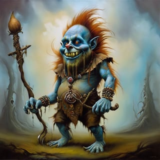 troll, in the style of esao andrews