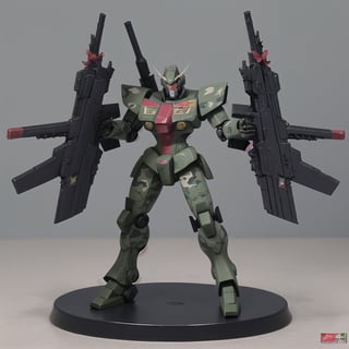 macross_mecha, full figure, F14_tomcat, super_robot, flying_pose, humanoid, combat_airplane, camo_green, camouflage_paint, full_face_mask, beefy, shoulder cannon, standing pose, big rifle, larger_legs, big calves
