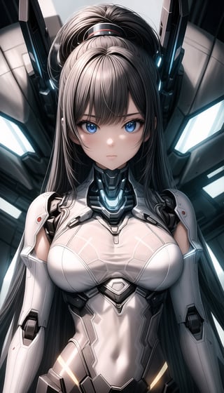 (best quality, masterpiece:1.2),ultra detailed,1girl,see-through,(upper body:1.2),(body illumination:1.4),sexaroid_of_mechagirl
