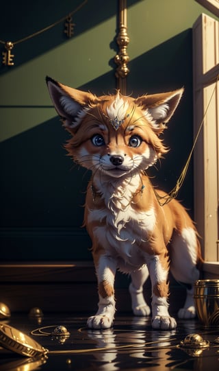 a baby fox tilting its head to the side, photograph by Marten Post, featured on pexels, sharp focus, shiny eyes, national geographic photo sci-fi sport car f1 hatchback transport design organic smooth elastic forms 20% of canvas on the front; background wall structure in the coronation of napoleon painting 40% of canvas; by Jacques-Louis David, pinterest keyshot product render, cloudy plastic ceramic material shiny gloss water reflections, ultra high detail ultra realism, 4k