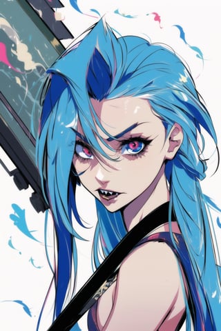 JinxLol, 1 girl, bazooka