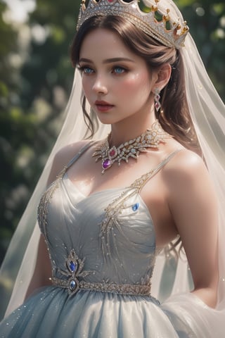  (  fantacy water princess),photo,(realastic), cinematic light( princess treditional dress,(masterpiece, best quality solo.(sharp focus extremely detailed, (photorealistic:1.4), (RAW image, 8k high resolutin ultra hd, crown,gems dress.