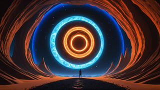 (((Cinematic of giant_man, Shiva:2, upper_body. Wearing Blue Outfit Dune style, serene, center))), inside a deep orange Cave, perfect knuckles, holding a hovering Cristal sharpen, cultivating immortals, magical, abstract, dark, (swirling_lights:2), bloom, floating objects, Accient, light on top heaven, ((Epic scene, gate energy)), refers to a place of wild uproar or chaos, polarization, Glowing, aura, energy, floating debris. Modern art style, promptshare.art, horrible scene, Film Still, realistic, Venus Frequency vibration, hyper details, Renaissance Sci-Fi Fantasy, 