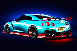 (((A photo realistic image of a Nissan GT-R Nismo 2023))), ((wide shot)) , sharp, detailed car body , detailed tires, (masterpiece, best quality, ultra-detailed, 8K), race car, street racing-inspired, Drifting inspired, LED, ((Twin headlights)), (((Bright neon color racing stripes))), (Black racing wheels), Wheel spin showing motion, Show car in motion, Burnout,  wide body kit, modified car,  racing livery, masterpiece, best quality, realistic, ultra high res, (((depth of field))), (full dual color neon lights:1.2), (hard dual color lighting:1.4), (detailed background), (masterpiece:1.2), (ultra detailed), (best quality), intricate, comprehensive cinematic, magical photography, (gradients), glossy, Fast action style, Sideways drifting in to a turns, ,c_car,fire element