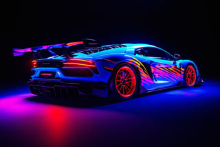  (masterpiece, best quality, ultra-detailed, 8K), race car, street racing-inspired,Drifting inspired, LED, ((Twin headlights)), (((Bright neon color racing stripes))), (Black racing wheels), Wheelspin showing motion, Show car in motion, Burnout,  wide body kit, modified car,  racing livery, masterpiece, best quality, realistic, ultra highres, (((depth of field))), (full dual colour neon lights:1.2), (hard dual color lighting:1.4), (detailed background), (masterpiece:1.2), (ultra detailed), (best quality), intricate, comprehensive cinematic, magical photography, (gradients), glossy, Night with galaxy sky, Fast action style, fire out of tail pipes, Sideways drifting in to a turn, Neon galaxy metalic paint with race stripes, GTR Nismo, NSX, Porsche, Lamborghini, Ferrari, Bugatti, Ariel Atom, BMW, Audi, Mazda, Toyota supra, Lamborghini Aventador,  aesthetic,intricate, realistic,cinematic lighting, Neon Paint, streaks of fire,