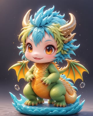 1dragon, 1dragon boy, colorful perfect 3d ink splash forming perfect detailed extreme close up perfect realistic cute dragon, ultra realistic illustration, Sticker, Chibi, 8k, best quality, masterpiece, ,chibi,,niji5,,<lora:659095807385103906:1.0>