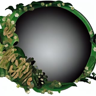 round frame, skulls