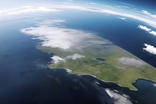 masterpeice, 4k, high resolution, high detail, very detailed, spaceship covering over America