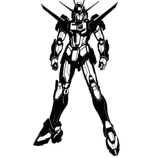 masterpiece:1.3), (the best quality:1.2), (super fine illustrations:1.2), (Masterpiece), high quality, high detail, (white background:1.2), looking at viewer, (SOLO:1.4), outline, simple background, full body
Gundam,no_humans, glowing, robot, mecha, glowing_eyes,science_fiction, mechanical, v-fin,Gundam,fu hua