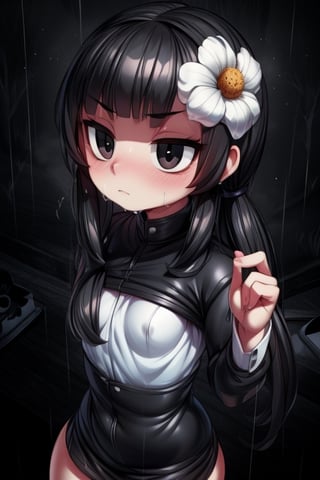 8k resolution, high resolution, masterpiece, intricate details, highly detailed, HD quality, solo, loli, short stature, little girls, only girls, dark background, rain, scarlet moon, crimson moon, moon, moon on the background,

Wednesday Addams.black eyes.black hair.long hair.straight hair.Wednesday Addams clothing.tight clothes.sexy clothes.black jacket.white shirt.black skirt.emotionless expression.a cold expression.relaxed posture.sexy pose,

small breasts, flat breasts, focus on the whole body, the whole body in the frame, the body is completely in the frame, the body does not leave the frame, detailed hands, detailed fingers, perfect body, perfect anatomy, wet bodies, rich colors, vibrant colors, detailed eyes, super detailed, extremely beautiful graphics, super detailed skin, best quality, highest quality, high detail, masterpiece, detailed skin, perfect anatomy, perfect body, perfect hands, perfect fingers, complex details, reflective hair, textured hair, best quality,super detailed,complex details, high resolution,

,USA,haruno sakura,JCM2,Oerlord,High detailed ,weapon,black eyes,chibi,fgo sprite,spy x family style,Star vs. the Forces of Evil ,Mrploxykun,jtveemo,DAGASI,BORN-TO-DIE,Captain kirb,Shadbase ,Artist,Ankha,Animal Crossing,War of the Visions  ,Wednesday Addams  