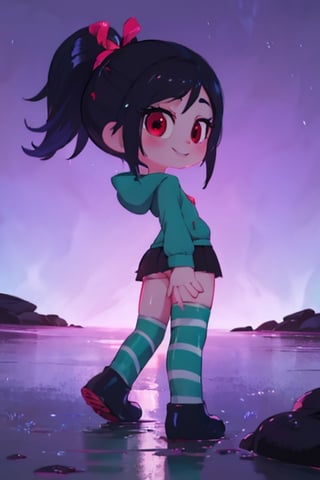 8k resolution, high resolution, masterpiece, intricate details, highly detailed, HD quality, solo, loli, short stature, little girls, only girls, dark background, rain, scarlet moon, crimson moon, moon, moon on the background, 

Vanellope von Schweetz.black hair.red eyes.green hoodie.black skirt.mini skirt.stockings.stockings with white and green stripes.funny expression.cheeky smile, standing with his back to the viewer, ass, big ass, ass set aside, perfect ass, focus on ass, perfect anus, perfect vagina, beautiful anus, beautiful vagina, smooth anus, smooth vagina, small breasts, flat breasts, 

focus on the whole body, the whole body in the frame, the body is completely in the frame, the body does not leave the frame, detailed hands, detailed fingers, perfect body, perfect anatomy, wet bodies, rich colors, vibrant colors, detailed eyes, super detailed, extremely beautiful graphics, super detailed skin, best quality, highest quality, high detail, masterpiece, detailed skin, perfect anatomy, perfect body, perfect hands, perfect fingers, complex details, reflective hair, textured hair, best quality,super detailed,complex details, high resolution,

,jcdDX_soul3142,JCM2,High detailed ,USA,Color magic,AmyRose,Mrploxykun,Sonic,perfecteyes,Artist,AGGA_ST011,AGGA_ST005,rizdraws,fairy_tail_style,Oerlord,illya,hornet,HarryDraws