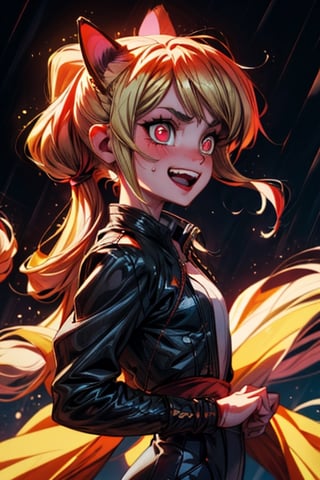 8k resolution, high resolution, masterpiece, intricate details, highly detailed, HD quality, solo, loli, short stature, little girls, only girls, dark background, rain, scarlet moon, crimson moon, moon, moon on the background, 

Red eyes.black sclera.vertical pupil.cat's pupil.glowing eyes.fangs.fox ears.a fox's tail behind his back.claws on the fingers.claw.black claws.small claws.blonde.yellow hair.long hair.straight hair.two ponytails.black scaly coat.black pants.an evil expression.grin.a joyful expression.fighting pose, 

focus on the whole body, the whole body in the frame, the body is completely in the frame, the body does not leave the frame, detailed hands, detailed fingers, perfect body, perfect anatomy, wet bodies, rich colors, vibrant colors, detailed eyes, super detailed, extremely beautiful graphics, super detailed skin, best quality, highest quality, high detail, masterpiece, detailed skin, perfect anatomy, perfect body, perfect hands, perfect fingers, complex details, reflective hair, textured hair, best quality,super detailed,complex details, high resolution,

,jcdDX_soul3142,JCM2,High detailed ,USA,Color magic,AmyRose,Mrploxykun,Sonic,perfecteyes,Artist,AGGA_ST011,AGGA_ST005,rizdraws,fairy_tail_style,Oerlord,illya,hornet,HarryDraws,jtveemo,ChronoTemp ,Star vs. the Forces of Evil ,arcane style,Landidzu,Captain kirb,Saturated colors,Color saturation ,DAGASI