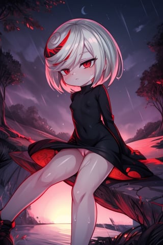 8k resolution, high resolution, masterpiece, intricate details, highly detailed, HD quality, solo, loli, black desert on the background, night, rain, red stars in the sky, scarlet moon, 
8k resolution, high resolution, masterpiece, intricate details, highly detailed, HD quality, best quality, vibrant colors, Sage.white hair.red eyes.white hair.short hair.(Sage clothing).black long dress.red interference.hovers above the ground.emotionless expression.a cold expression.arrogant expression.sitting on a rock.legs bent.legs apart, perfect pussy, perfect vagina, vagina, detailed vagina, beautiful vagina, focus on the whole body, the whole body in the frame, small breasts, vds, looking at viewer, wet, rich colors, vibrant colors, detailed eyes, super detailed, extremely beautiful graphics, super detailed skin, best quality, highest quality, high detail, masterpiece, detailed skin, perfect anatomy, perfect body, perfect hands, perfect fingers, complex details, reflective hair, textured hair, best quality, super detailed, complex details, high resolution,  

,Shadbase ,USA,Captain kirb,JCM2,Mrploxykun,Kanna Kamui ,muffetwear,Sonic