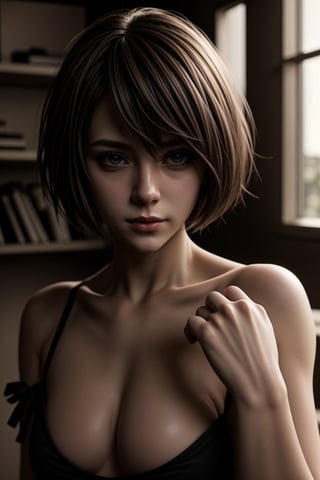 (((beauty)))-moment-of-irresistible-1girl, bishoujo-in-her-20s, stern, unique-messy-hairstyle, realistic-detailed-skin, (((Ultra-HD-photo-same-realistic-quality-details))), remarkable-colors, unique-couples-pov, (((relaxed, supporting-pose))), unique-background, dramatic-rim-lighting, 2b,<lora:659111690174031528:1.0>