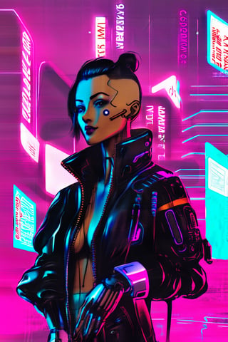 cyberpunk style 