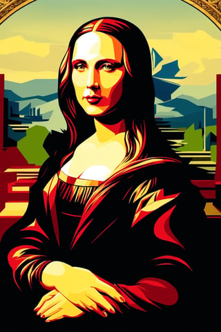 Mona Lisa, in Scarlett Johansson style, huge chest, designed by Jim Lee, 4k , cinematic