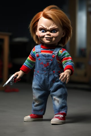 RAW natural photo OF chucky
, slim body, realisct, no friendly, ((full body)), sharp focus, depth of field, shoot, ,side shot, side shot, ultra hd, realistic, vivid colors, highly detailed, perfect composition, 8k artistic photography, photorealistic concept art, soft natural volumetric cinematic perfect light, black background studio, ,OHWX, ,OHWX WOMEN 