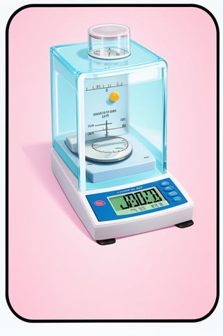 Analytical scale, gradient background color, Loteria,
