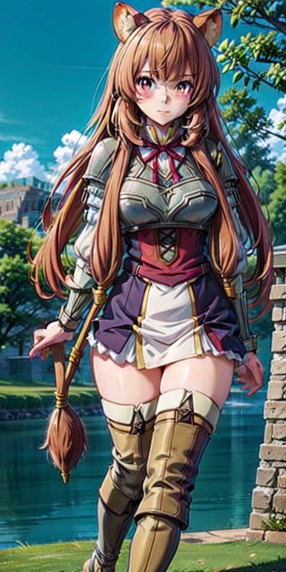 Raphtalia from The Rising of the Shield Hero,raphtalia, racoon tail