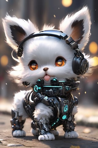 cyborg style, ,Xxmix_Catecat, cute puppy 
