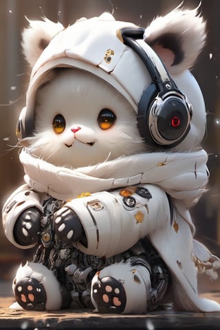 cyborg style, ,Xxmix_Catecat, cute bear