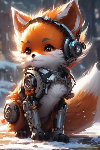 cyborg style, ,Xxmix_Catecat, cute fox