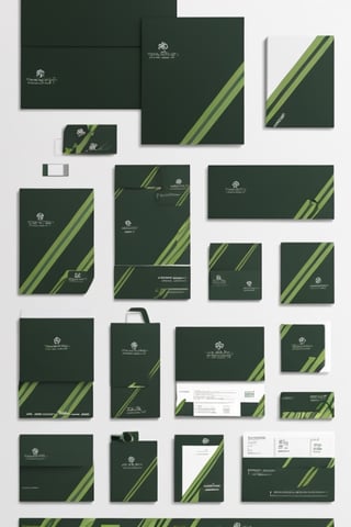 Epic Branding, dark green, black,photorealistic