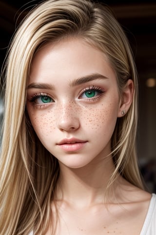 blonde green eyes makeup