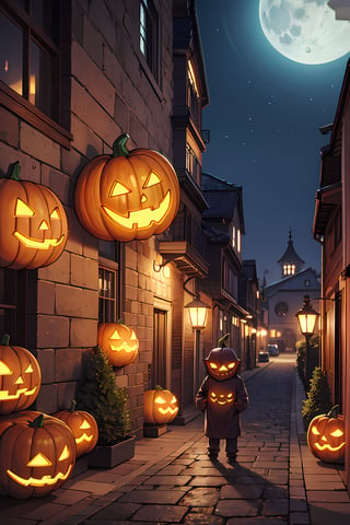 (absurdres, highres, ultra detailed, high resolution: 1.1)
BREAK
1boy (pumpkin monsters themed costume, halloween lantern helmet, dracula costume),
BREAK
halloween monsters, pumpkin monsters,
BREAK
night, full moon, village road, big cake castle, moon light, castle shadow, halloween,
BREAK
nice hands, perfect hands,