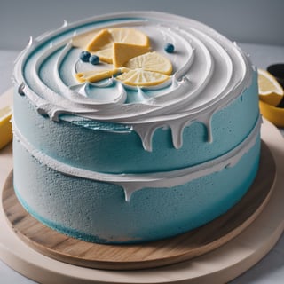  masterpiece, \(high, top, insane, extreme, perfect, Professional\)_\(quality, resolution, details, Image_sharpness\), intricate, high_\(quality_textures, resolution_textures\), absurdres, sharp details, award_winning, realistic, 8k, blue cake, ,foodstyle ,