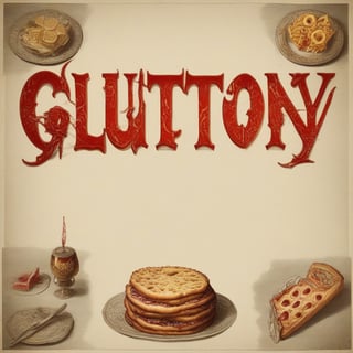 (Text ''gluttony''),
seven deadly sins,