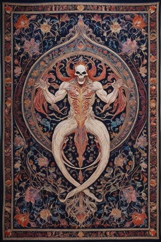 A beautiful and majestic Persian rug with delicate and bold embroidery in the Art Nouveau style.
Scary Venom, Marvel Hero, art nouveau,DonMSp3ctr4lXL