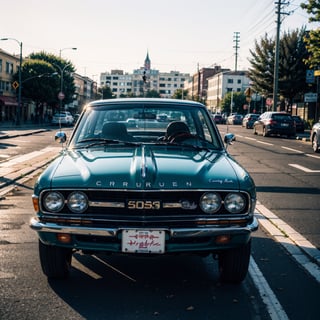 (masterpiece, top quality, best quality, official art, beautiful and aesthetic:1.2), Nervous Burly Car, with sparkling crisp radiant reflections, Canon 35mm lens, hyperrealistic photography, style of unsplash