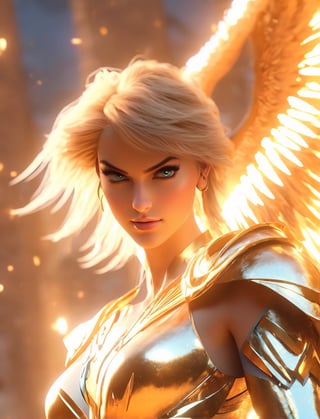 an image of an angel in the sky, unreal engine render + a goddess, taylor swift as a heavenly angel, unreal engine render saint seiya, goddess of light, elven angel meditating in space, infinite angelic wings, tron angel, wings made of light, angelic wings on her back, square enix cinematic art, tall female angel, emma watson as an angel,Kratos 