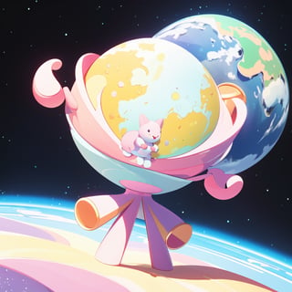 super cute Little Prince (Saint-ExsperY) STANDING ON HIS MICRO SPHERIC PLANET, 3D, cute cartoon style, colorful, very clear, very creative, beautiful, 3d childish cute cartoon style:1.3, exceptional cute lITTLE pRINCE anatomy,  incredibly absurdres, break, (ultra quality, high quality, best quality, exceptional quality, new, newest, best aesthetic, original, outstanding, exceptional), epic cute, cute details, intricate cute detailed texture materials, BEAUTIFUL DEEP SPACE IN T HE VERY BACKGROUND:1.4, PERFECT SCALING, PERFECT GEOMTRY, PERFECT PERSPECTIVE, VERY PASTEL, EXCEPTIONAL VERY WELL DRAWN REALISTIC HANDS WIH ACCURATE NUMBER OF DETAILED SMOOTH CUTE FINGERS, PERFECT PLANET GEOMETRY, LITTLE PRICE COMPOSITION MASTERPICE, cg, CGI, 